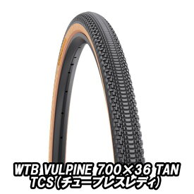 【5/30は「4倍！」エントリーでポイントUP】WTB VULPINE 700X36 TAN TCS( チューブレスレディ) ヴァルパイン