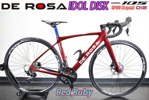 y9/30́u4{IvGg[Ń|CgUPzDEROSA 2022 ROADBIKE IDOL DISK Shimano 105 Di2 12s Red Ruby 43size f[U 2022Nf [hoCN ACh fBXN V}m d 105 12Xs[h  bh