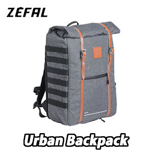 【10/30は「4倍!」エントリーでポイントUP】ZEFAL (ゼファール) Urban Backpack アーバンバックパック  グレー 27L ロードバイク