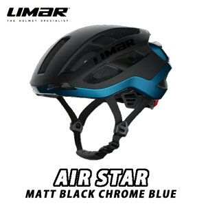 y11/1́u3{IvGg[Ń|CgUPzLIMAR i}[j AIR STAR iMATT BLACK CHROME BLUEj}[ GA[X^[i}bg ubN N[u[j wbg [hoCN