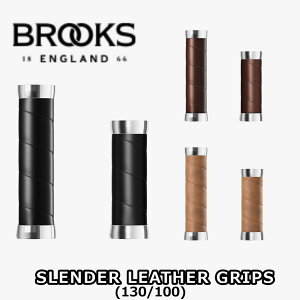�y5/15�́u5�{�I�vW�G���g���[�Ń|�C���gUP�zBROOKS �u���b�N�X SLENDER LEATHER GRIP �X�����_�[ ���U�[�O���b�v 130mm/100mm BLACK�AA.BROWN�ADARK TAN