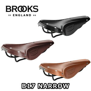 �y3/5�́u4�{�I�v�G���g���[�Ń|�C���gUP�zBROOKS �u���b�N�X B17 NARROW �i���[ BLACK BROWN HONEY ���U�[�T�h�� ���[�h�o�C�N
