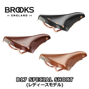 �y6/8�́u2�{�I�v�G���g���[�Ń|�C���gUP�zBROOKS �u���b�N�X B17 SPECIAL SHORT B17 �X�y�V���� �V���[�g �������� for women's BLACK A.BROWN HONEY ���U�[�T�h�� ���[�h�o�C�N