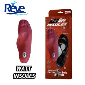 【4/15は「4倍！」エントリーでポイントUP】Reve 【レーブ】WATT INSOLES （ワットインソール）　ロードバイク　インソール