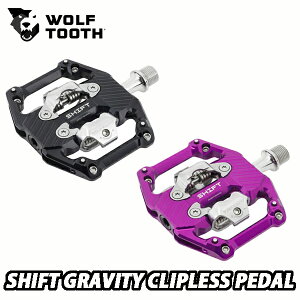 �y5/15�́u5�{�I�vW�G���g���[�Ń|�C���gUP�zWOLF TOOTH �y �E���t�g�D�[�X�zSHIFT Gravity Clipless Pedal �O���r�e�B�N���b�v���X�y�_�� ���[�h�o�C�N