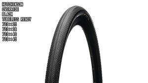 【10/30は「4倍!」エントリーでポイントUP】HUTCHINSON(ハッチンソン) OVERIDE BLACK オーバーライド ブラック チューブレスレディ