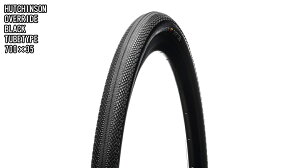 HUTCHINSON(nb`\) OVERIDE BLACK I[o[Ch 700×35c ubN `[u^Cv _uRpEh
