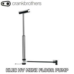 y12/10́u14{Iv3Gg[ōXɃ|CgUPzCRANK BROTHERS KLIC HV MINI FLOOR PUMP NNuU[Y NbN ~j tA |v 16762 , L325mm