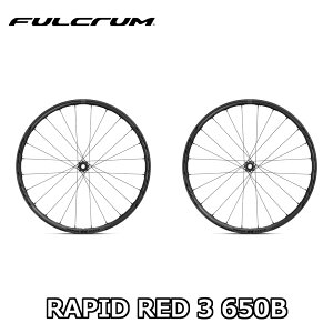 y10/10́u4{IvGg[Ń|CgUPzFULCRUM RAPID RED 3 650B DB 2-WAY FIT DISC BRAKE F/R WHEEL SET tN sbhbhX[ fBXNu[L c[EFCtBbg O zC[Zbg