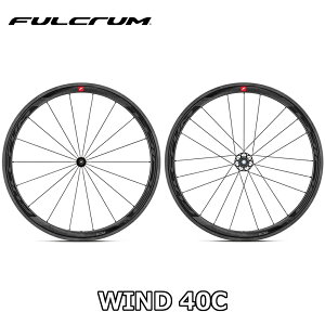 y11/15́u4{IvGg[Ń|CgUPzFULCRUM WIND 40C Clincher RIM BRAKE F/R WHEEL SET tN EBh40 u[L N`[ O zC[Zbg