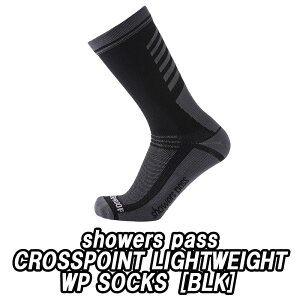 showerspass CROSSPOINT LIGHTWEIGHT WP SOCKS BLK@V[YpX