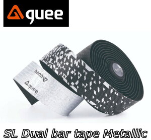 �y1/10�́u14�{�I�v3�G���g���[�ōX�Ƀ|�C���gUP�zGuee SL Dual bar tape Metallic Shining Silver �O�C�[ SL �f���A�� �o�[�e�[�v ���^���b�N �V���C�j���O�V���o�[