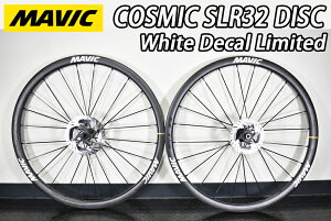 y11/1́u3{IvGg[Ń|CgUPzyViEKizMAVIC COSMIC SLR 32 DISC White Decal Limited F/R PAIR WHEEL SET }rbN RX~bN GXGA[ 32mm fBXN zCg fJ[  