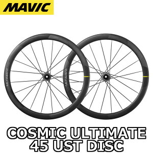y11/1́u3{IvGg[Ń|CgUPzyViEKizMAVIC 2024 COSMIC ULTIMATE 45 UST DISC F/R PAIR WHEEL SET }rbN 2024Nf RX~bN A`Cg (AeBCg) 45mm UST`[u