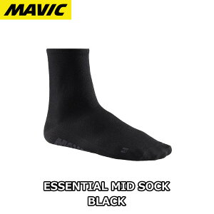 yKizMAVIC ESSENTIAL MID SOCK BLACK }BbN GbZV ~bh\bNX ubN