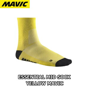 yKizMAVIC ESSENTIAL MID SOCK YELLOW MAVIC }BbN GbZV ~bh\bNX CG[}BbN