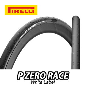 [2{Zbg] PIRELLI P ZERO RACE WHITE LABEL Clincher Tire s s[[ [X zCg x N`[ ^C 26/28c