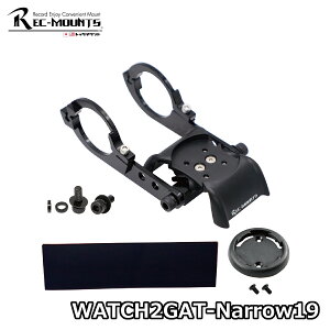 REC-MOUNTS WATCH2GAT-Narrow19 Watch & Cycle Computer Mount bN}Eg EHb` & TCNRs[^[}Eg i[^Cv [GIANT(WCAg)Arvt\]