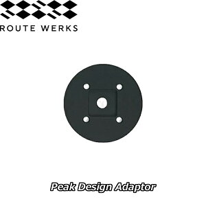 �y4/18�́u�ő�4�{�I�v�G���g���[�Ń|�C���gUP�zROUTE WERKS ���[�g���[�N�X/Peak Design Adaptor �s�[�N�f�U�C���A�_�v�^�[ RWPD001BLK