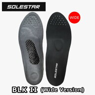 【5/18は「最大4倍！」エントリーでポイントUP】SOLESTAR BLK II Wide Version インソール ソールスター …