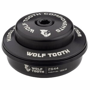 y10/18́uő4{IvWGg[ōXɃ|CgUPzWOLF TOOTHiEtgD[XjZS44/28.6 Upper Headset 6mm Stack wbhZbg ubN
