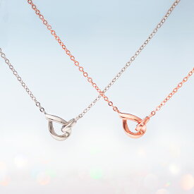 ペアネックレス ペアルック カップル お揃い つけっぱなし 金属アレルギー対応 ペア ネックレス シルバー S925 2個セット 送料無料 Nicoiro ニコイロ 【NOPN3】
