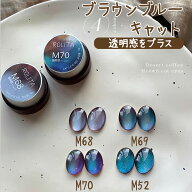 【要エントリー！抽選で最大10,000Pバック】【5ml・4色選べる】ブラウンブルーキャット ジェルネイル マ…