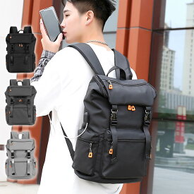 スクエアリュック ビジネス リュック メンズ リュック フラップ 大容量 多機能 撥水 通勤 出張 ビジネスバック 15.6型インチ ブリーフケース PCバッグ カバン 大きめ 鞄 かばん