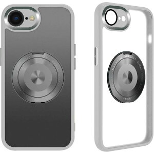 iPhone16e/iPhone SE4�p �P�[�X �����O�t�� iphone16e �P�[�X magsafe �J�o�[ �w�ʃN���A�ی�P�[�X Magsafe�Ή� �X�^���h�@�\ �ϏՌ� �����Y�S�ʕی� �A�C�t�H��16e �P�[�X SE4