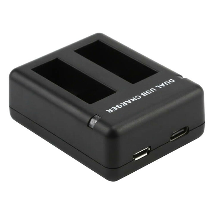楽天市場】Gopro hero9 バッテリー用充電器 2個同時充電 バッテリー 