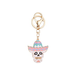 ���L�V�J�� �X�J�� �[�� SKULL �L�[�z���_�[ �W���G�� �`���[�� ���C���X�g�[�� JEWEL �L�[�����O