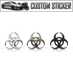 �o�C�I�n�U�[�h �G���u���� biohazard ���� 3D �J�X�^�� �V�[�� ���A�K���X sticker �O��