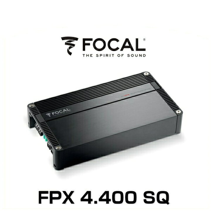 楽天市場】FOCAL フォーカル FPX 4.400 SQ クラスAB 4chパワーアンプ 