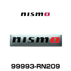 NISMO ニスモ 99993-RN209 メタルエンブレム シルバー