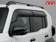 TOYOTA トヨタ純正 08162-60110 ランドクルーザーFJ サイドバイザー ワイドタイプ ドアバイザー TRJ240W …