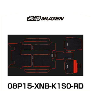  MUGEN 08P15-XNB-K1S0-RD SPORT MAT X|[c}bg STEP WGN XebvS