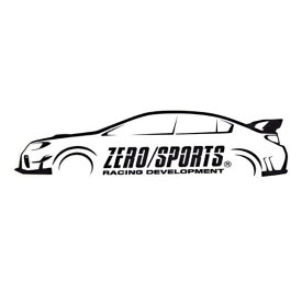 ZERO SPORTS ゼロスポーツ 1454302 デザインステッカー ホワイト DS-2 180mm×53mm