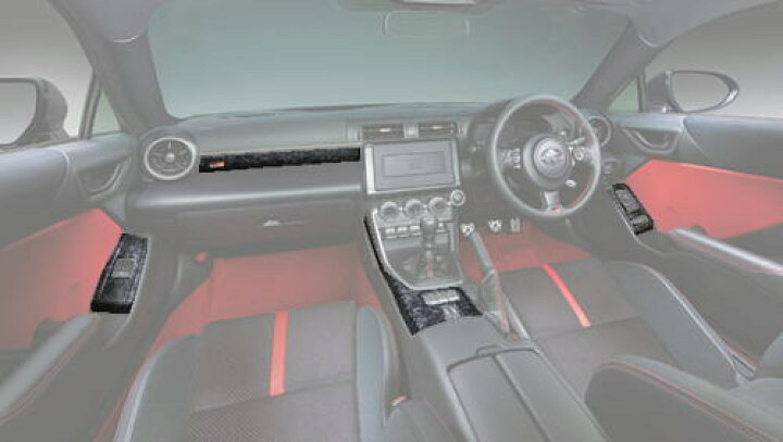 楽天市場】TRD MS350-18002 GRインテリアパネルセット MT車用 GR86[ZN8 