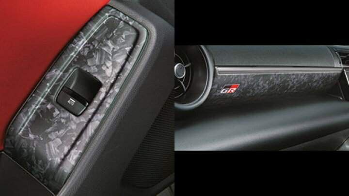 楽天市場】TRD MS350-18002 GRインテリアパネルセット MT車用 GR86[ZN8 