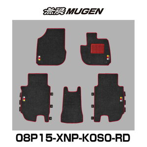  MUGEN 08P15-XNP-K0S0-RD X|[c}bg ubN×bh SPORT MAT F[ 6BA-RV3/4 6AA-RV5/6 VEZEL