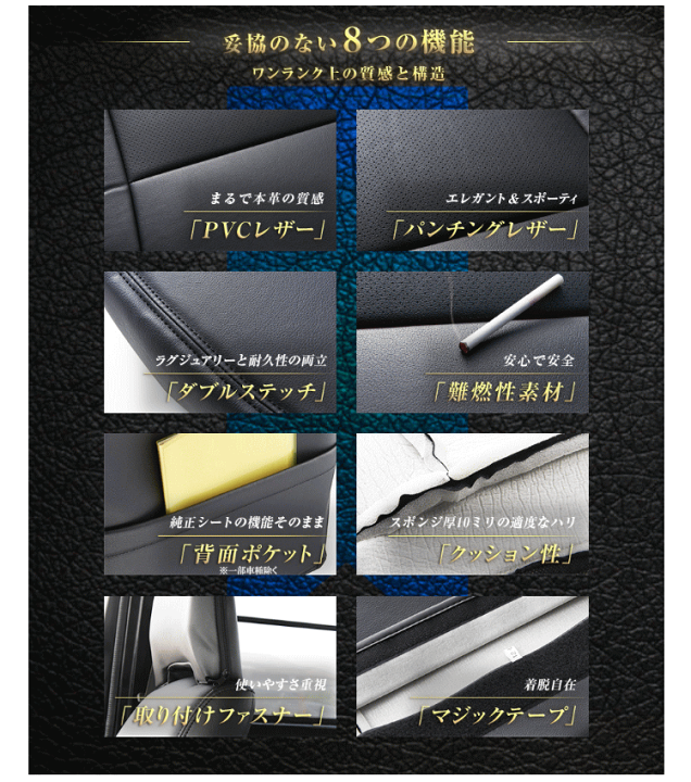 楽天市場】Azur アズール AZ12R01 フロントシートカバー キャンター