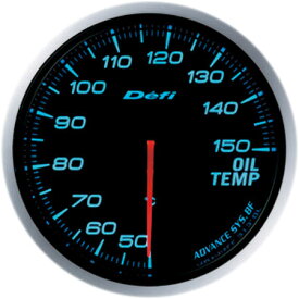 Defi デフィ DF10403 アドバンスBF 油温計Φ60 照明色ブルー （表示範囲：50℃～150℃）