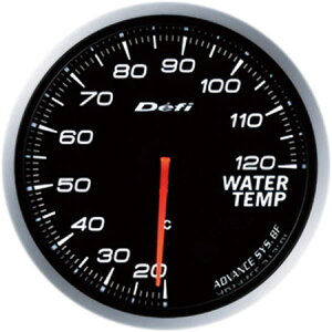 Defi デフィ DF10501 アドバンスBF 水温計Φ60 照明色ホワイト (表示範囲:20℃〜120℃)