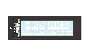 HKS 51003-AK147 �X�e�b�J�[ LOGO Sticker a la carte WHITE