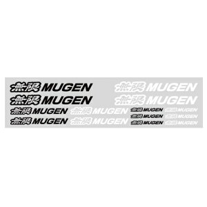  MUGEN 90000-YZ5-314B XebJ[ZbgiubN/zCgjMUGEN STICKER SET