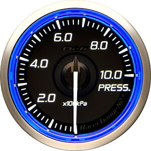Defi ftB DF19201 [T[Q[WN2vX 52 ͌v 0`1000kPa u[f Racer Gauge N2 Plus
