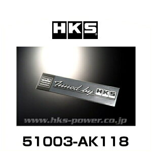 HKS 51003-AK118 �X�e�b�J�[ tuned by BLACK