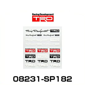 TRD 08231-SP182 TRDミニステッカーセット TRD MINI STICKER SET グッズ