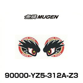 無限 MUGEN 90000-YZ5-312A-Z3 コマンダーアイ ステッカーA Mサイズ MUGEN EYE COMMANDER STICKER A