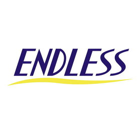 ENDLESS エンドレス GSTEDLNS ENDLESS抜き文字ステッカー Sサイズ ネイビー サイズ：H2.8cm×W10cm